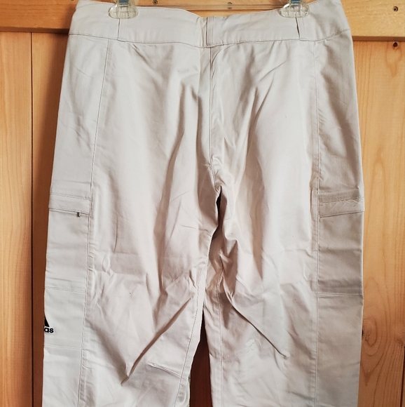 Adidas khaki cropped pants - Picture 2 of 7